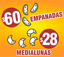 empanadas y medialunas